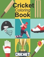 Cricket Coloring Book: An Cricket Coloring Book For Adults B08PLSN91Y Book Cover