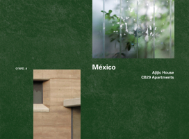 Mexico: Ajijic House, 2009-2011 by Tatiana Bilbao; Cb29 Apartments 2005-2007 by Derek Dellekamp: O'Nfd Vol. 4 3803007410 Book Cover