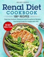 Renal Diet Cookbook: Easy Low Sodium, Potassium and Phosphorus. Nutritional Guide for People with CKD. 8396082707 Book Cover