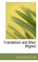 Translations and Other Rhymes 102208092X Book Cover