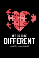 It's Ok to Be Different: Journal / Notebook / Diary Gift - 6x9 - 120 pages - White Lined Paper - Matte Cover 1711925373 Book Cover