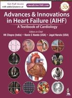 Advances & Innovations In Heart Failure (AIHF): A Textbook of Cardiology 9389587891 Book Cover