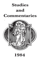 1984 Studies and Commentaries 1979337845 Book Cover