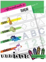 Aprendendo a traçar linhas formas letras números: Livro de atividades para maiores de 3 anos para começar a traçar linhas, formas, letras e números. ... pré-escolar e escolar 1914295072 Book Cover