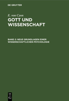 Neue Grundlagen einer wissenschaftlichen Psychologie 3112681096 Book Cover