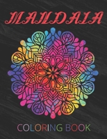 Mandala Coloring Book: 100 Mandalas That You Can Start Coloring Today to Beat Stress & Find Inner Peace. No Fuss. Just Color. B08RQZJ23P Book Cover