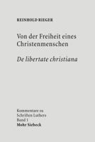 Von Der Freiheit Eines Christenmenschen / de Libertate Christiana 3161493621 Book Cover