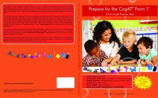 Two Full Length (Colored) Practice Tests for the CoGAT Form 7: For Level 5/6 (Kindergarten): For Level 5/6 099864711X Book Cover
