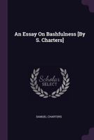 An Essay On Bashfulness [By S. Charters] 1377915018 Book Cover