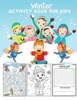 winter activity: A Vintage Grayscale coloring book Featuring 50+ Retro & old time Christmas Greetings to Draw B08PJGF18J Book Cover