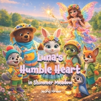 Luna's Humble Heart in Shimmer Meadow: A Heartwarming Story About Humility, Kindness, and Overcoming Pride (Social Emotional Learning with Shimmer Meadow Friends) B0H7K6KXN1 Book Cover