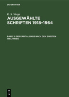 Der Kapitalismus Nach Dem Zweiten Weltkrieg 3112598555 Book Cover