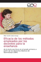 Eficacia de los métodos empleados por los docentes para la enseñanza 6203034363 Book Cover
