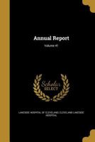 Annual Report; Volume 41 1376809990 Book Cover