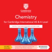 Cambridge International as & a Level Chemistry Digital Teacher's Resource Access Card 1108796591 Book Cover