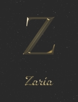 Zaria: 1 Year Daily Planner (12 Months) Yellow Gold Effect Letter Z Initial First Name 2020 - 2021 365 Pages for Planning January 20 - December 20 Appointment Calendar Schedule Plan Each Day, Set Goal 1698898576 Book Cover