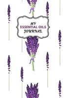 My Essential Oils Journal: Notebook to Write & Organize Your Oil Blends & Recipes 1672757398 Book Cover