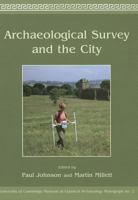 Archaeological Survey and the City 1842175092 Book Cover