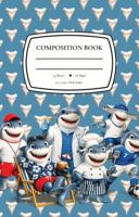 Brian the Shark Dentist & Friends Notebook: Wide Ruled Composition Book for Cool Kids B0H9CB8YVF Book Cover