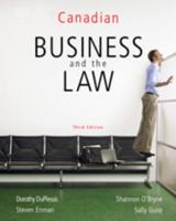 Canadian Business & the Law 0176223886 Book Cover