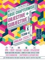 English Chapterwise Objective + Subjective for CBSE Class 10 Term 2 Exam 9392563035 Book Cover