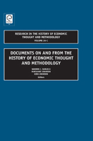 Documents on and from the History of Economic Thought and Methodology 1846639085 Book Cover