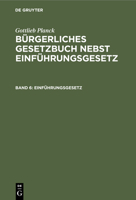 Einführungsgesetz (German Edition) 3112361555 Book Cover