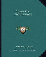 Stones of Stonehenge 0766136132 Book Cover