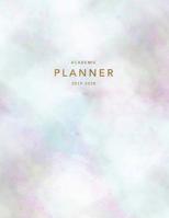 Academic Planner 2019-2020: Weekly & Monthly View Planner | Achieve Your Goals & Increase Productivity | Pink Pastel Iridescent Style (Inspired by Unicorns) 1095125540 Book Cover