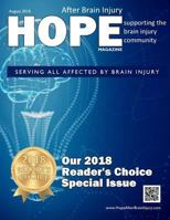 Hope After Brain Injury Magazine - August 2018 1724855026 Book Cover