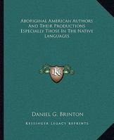 Aboriginal American Authors 1461143519 Book Cover