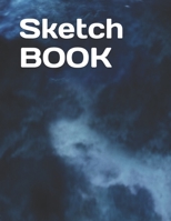 Sketch Book: Notebook for Drawing, Writing, Painting, Sketching or Doodling, 120 Pages, 8.5x11 (Premium Abstract Cover) 166092393X Book Cover