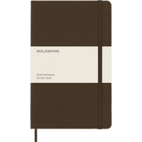Moleskine Classic Notebook, Large, Ruled, Woodland Brown, Hard Cover B0B7HFPP32 Book Cover
