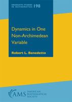 Dynamics in One Non-Archimedean Variable 147044688X Book Cover