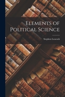 Elements of Political Science 9353862949 Book Cover
