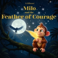 Milo and the Feather of Courage: A Magical Children’s Picture Book About Courage and Self-Belief: A heartwarming bedtime story that teaches kids to be ... (Milo the Monkey’s Magical Lessons) B0FW55JW1V Book Cover