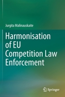 Harmonisation of EU Competition Law Enforcement 3030302326 Book Cover