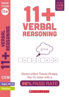 Pass Your 11+ 11+ Verbal Reasoning Pract 140718377X Book Cover