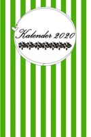 Kalender 2020: SCH�NE GESCHENKIDEE // Gr�n // Taschenkalender zum ausf�llen 150 Seiten // 6x9 (15,20cm x 22,80cm) Wundersch�nes Softcover gl�nzend / undatiert / Jeder Tag eine eigene Seite - Schreibwa 1712133950 Book Cover