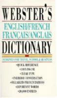 Webster's English/French: Francais/Anglais Dictionary 0816729190 Book Cover