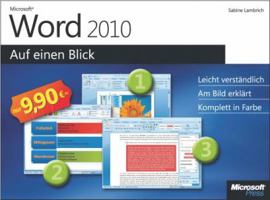 Microsoft Word 2010 auf einen Blick 3866458711 Book Cover