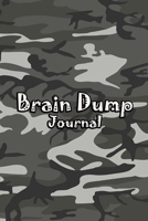 Brain Dump Journal: Template Worksheet Notebook With Prompts To Stop Stressing To Help You Clear Your Mind & Head Of Thoughts By Make Notes in Book | Dark Camo Cover 1678325937 Book Cover