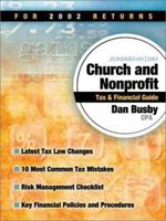 Zondervan 2003 Church and Nonprofit Tax & Financial Guide: For 2002 Returns 0310243297 Book Cover