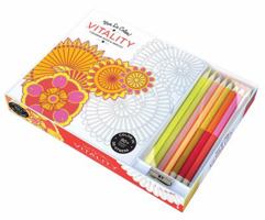 Vive Le Color! Vitality (Adult Coloring Book and Pencils): Color Therapy Kit 1419720554 Book Cover