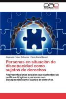 Personas En Situacion de Discapacidad Como Sujetos de Derechos 3659032409 Book Cover