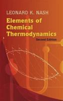 Elements of Chemical Thermodynamics 0486446123 Book Cover