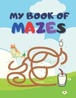 My Book Of Maze: Fun, brain Book Of Maze for children. B09244XPKJ Book Cover