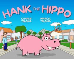 Hank the Hippo B0FQ3893DV Book Cover