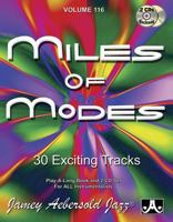Jamey Aebersold Jazz -- Miles of Modes, Vol 116: 30 Exciting Tracks, Book & 2 CDs 1562241540 Book Cover