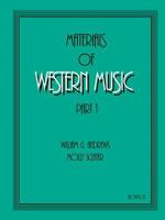 Materials of Western Music Part 1 1551220342 Book Cover